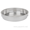 Round Stainless Steel Food Pan